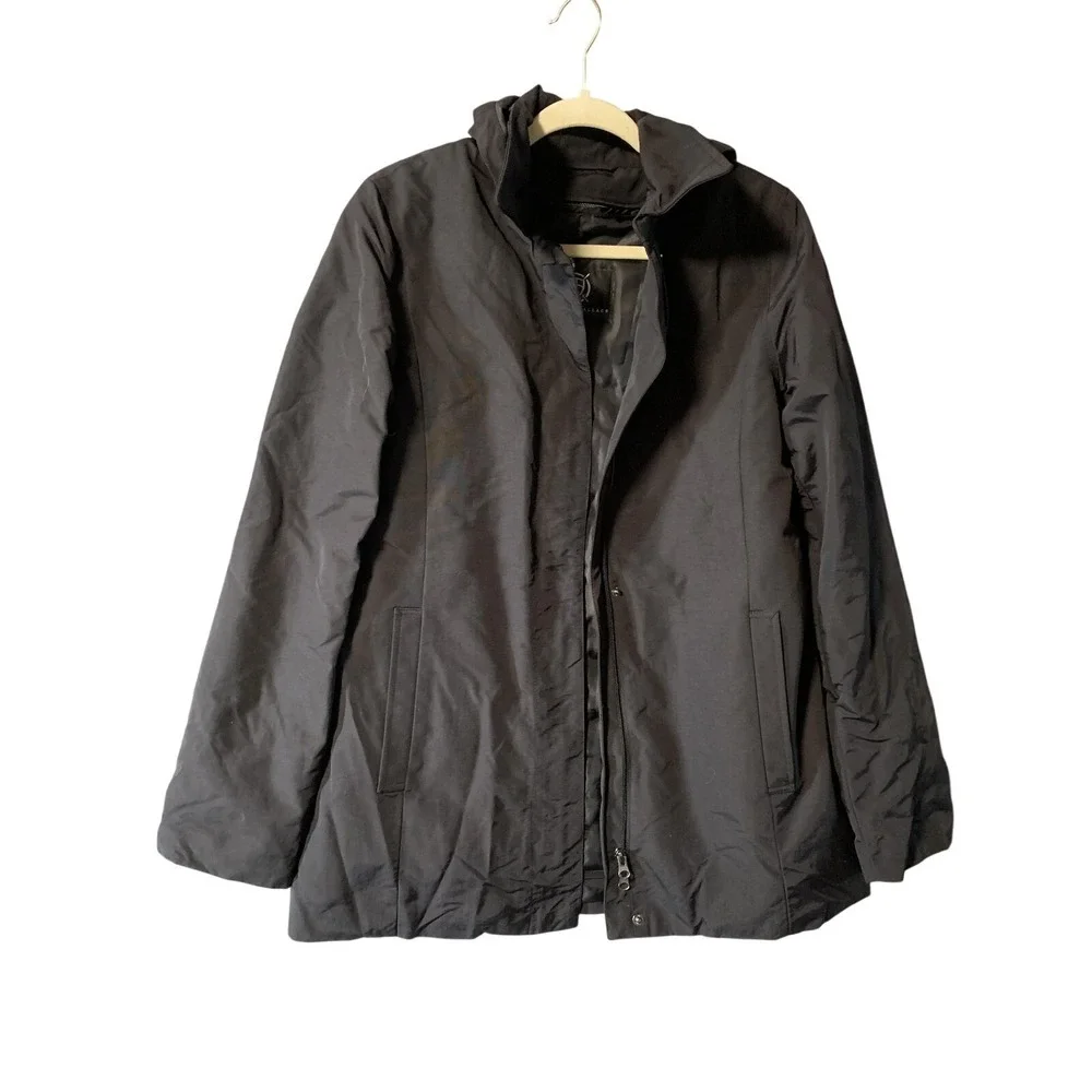 William Walker Jacket Mens Medium Hooded Parka Coat‎ Water Resistant Regular Fit